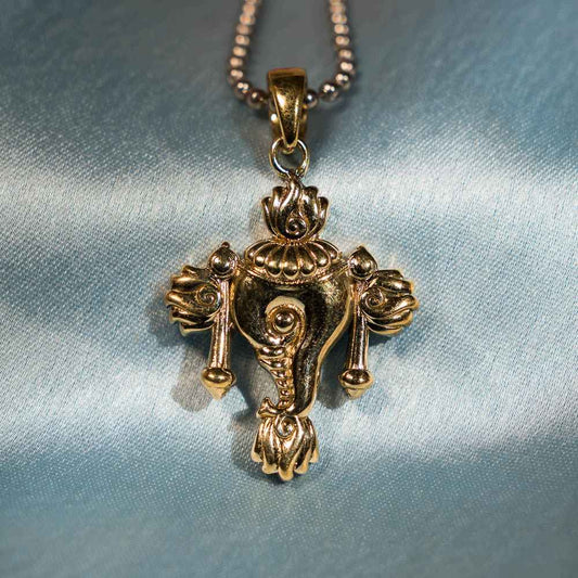 Shankha Pendant – Panchaloha
