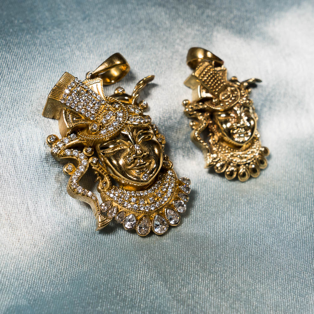 Shrinathji Pendant - Panchaloha