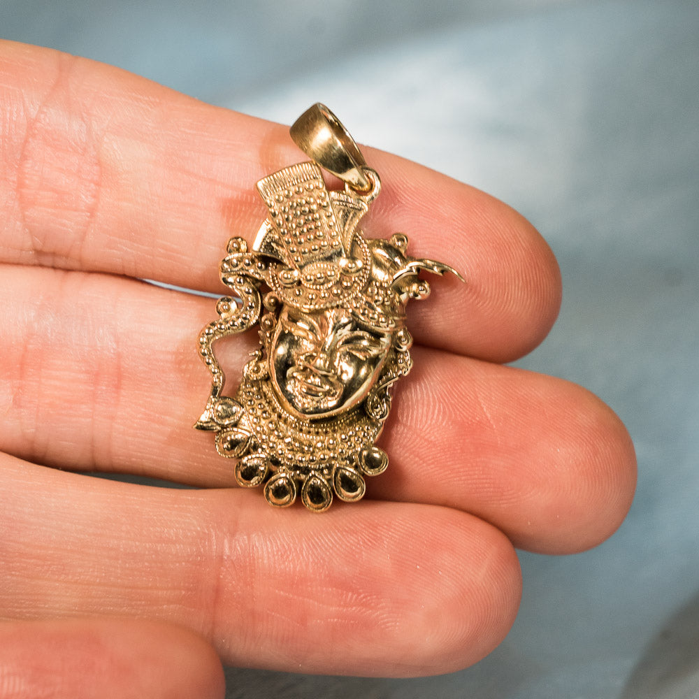Shrinathji Pendant - Panchaloha