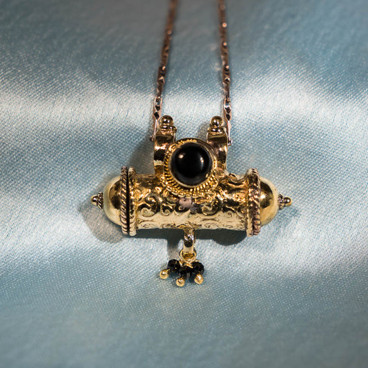Divya Black Kavacha – Offered to Narasimha – Panchaloha