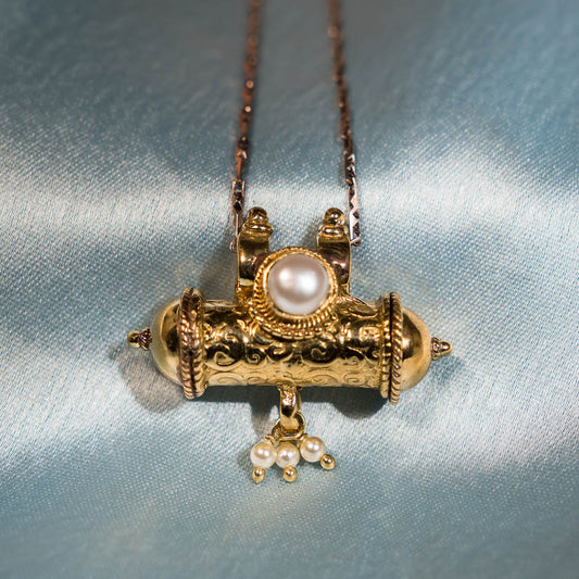 Divya White Kavacha – Offered to Narasimha – Panchaloha