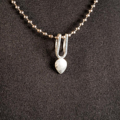 Sterling Silver 92.5 Tulsi Tilak Pendant