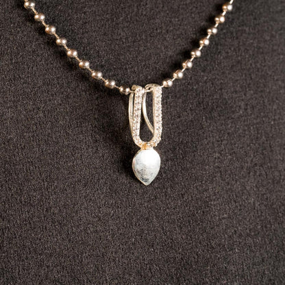 Sterling Silver 92.5 Tulsi Tilak Pendant
