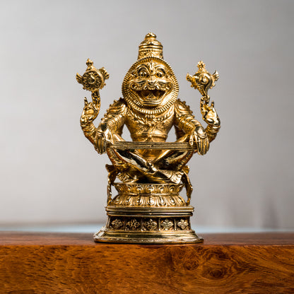 Lord Narasimhadeva Murti — Panchaloha