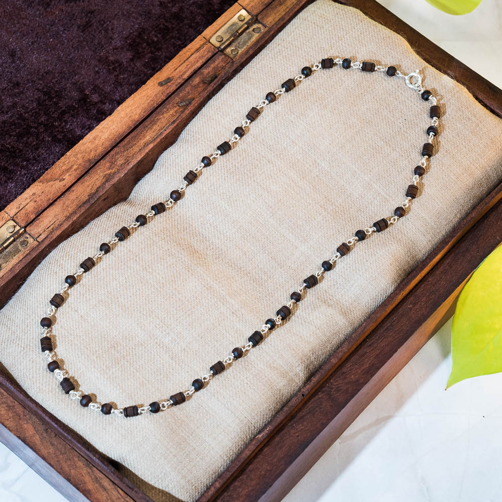 Mohan Silver Tulsi Mala- A fun & lighthearted mala