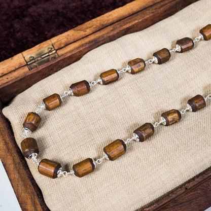 Bala Mala - the Mighty One - Silver Tulsi Mala