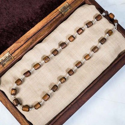Bala Mala - the Mighty One - Silver Tulsi Mala