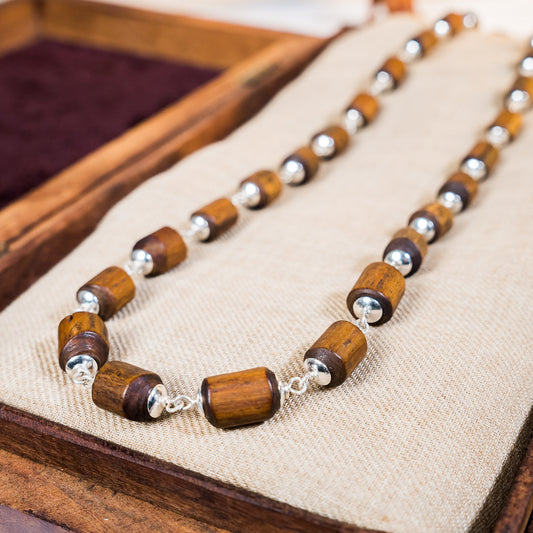 Bala Mala - the Mighty One - Silver Tulsi Mala