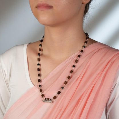 Ananta Silver Tulsi Mala - Infinite Mercy