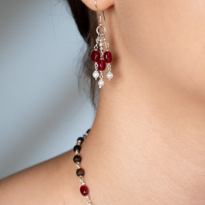 Divya Silver Tulsi Mala - Elegant Devotional Jewellery