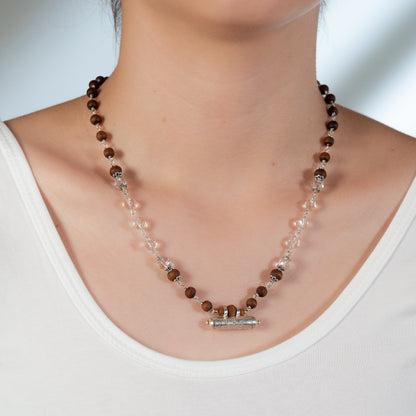 Ahalya Silver Tulsi Mala - Soul's companion