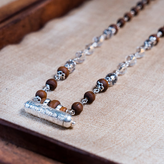 Ahalya Silver Tulsi Mala - Soul's companion