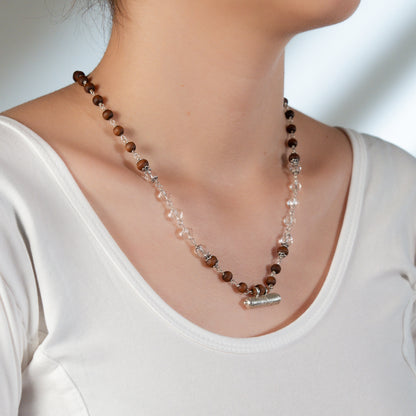 Ahalya Silver Tulsi Mala - Soul's companion