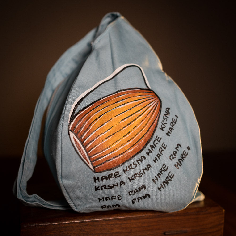 Handpainted Beadbag - Sankirtan! Maha Mantra