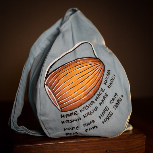 Handpainted Beadbag - Sankirtan! Maha Mantra