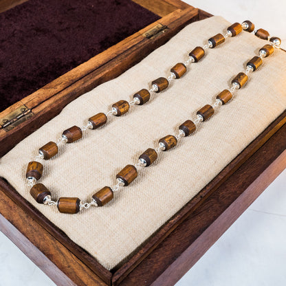 Bala Mala - the Mighty One - Silver Tulsi Mala