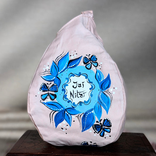 Hand-painted Beadbag - Jai Nitai