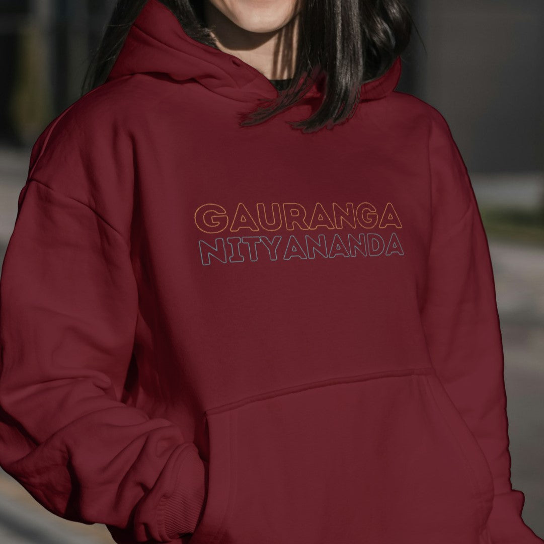 Hoodie "Nityananda Gauranga"