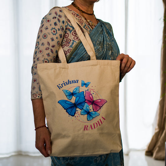 Tote Bag Radha Krishna