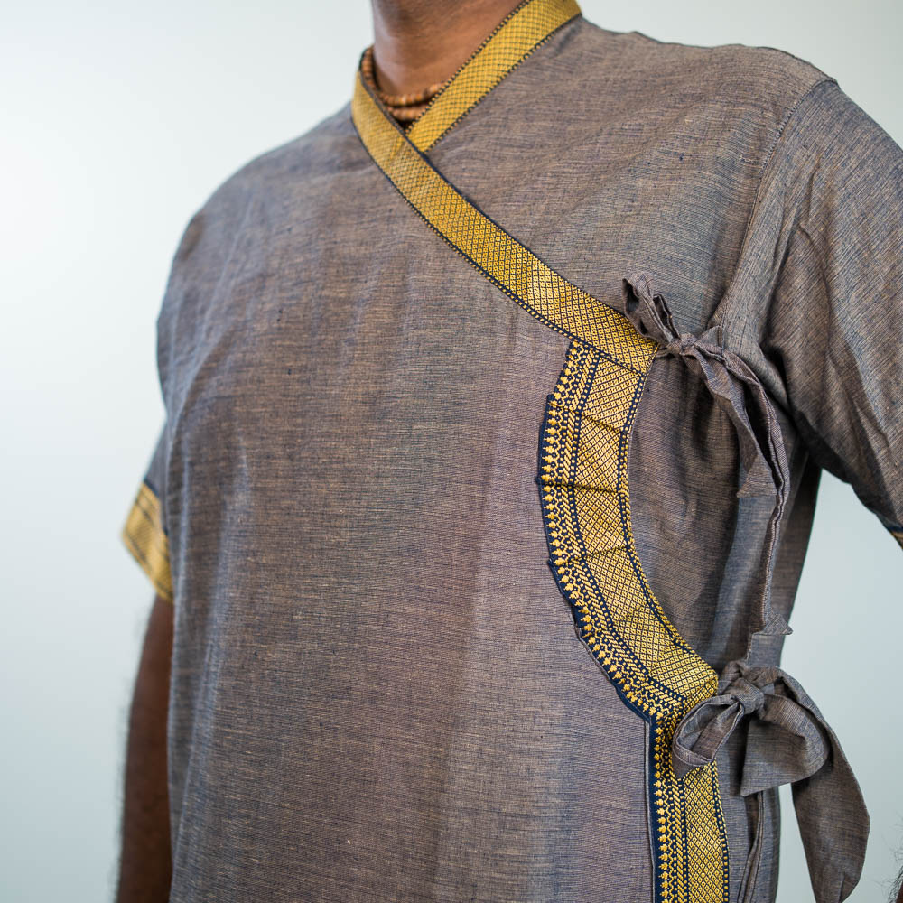 Bagal Bandi Kurta Gold