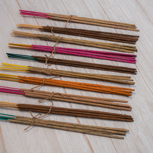 Incense Mix Box with 10 different flavors (50 Sticks)