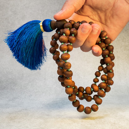 Nityananda Pink Blue Japa Mala #06