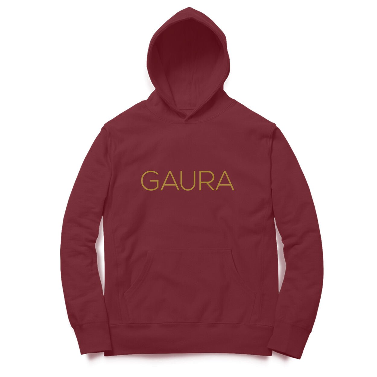 Hoodie "Gaura Nitai" Golden - I Love Mayapur