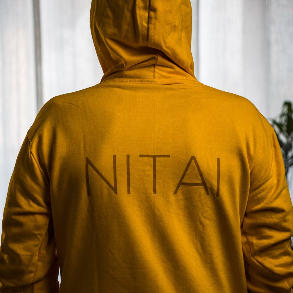 Hoodie "Gaura Nitai" Golden - I Love Mayapur