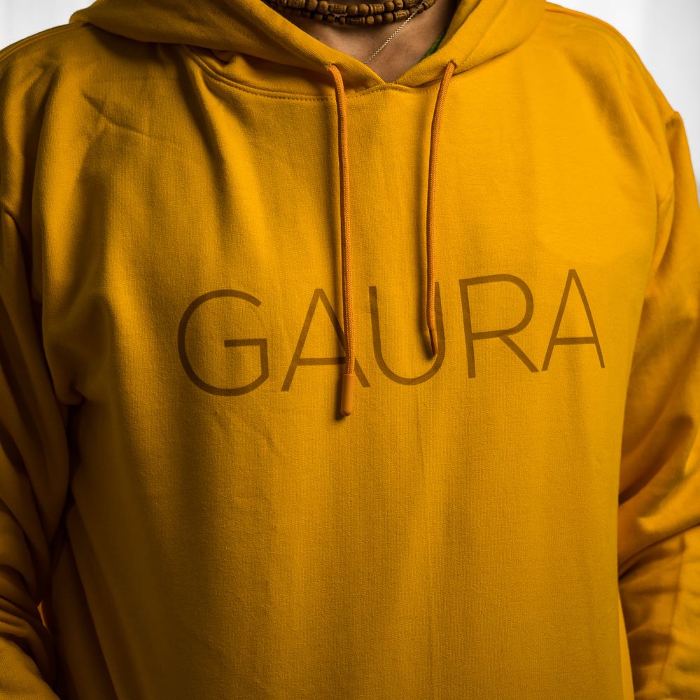 Hoodie "Gaura Nitai" Golden - I Love Mayapur