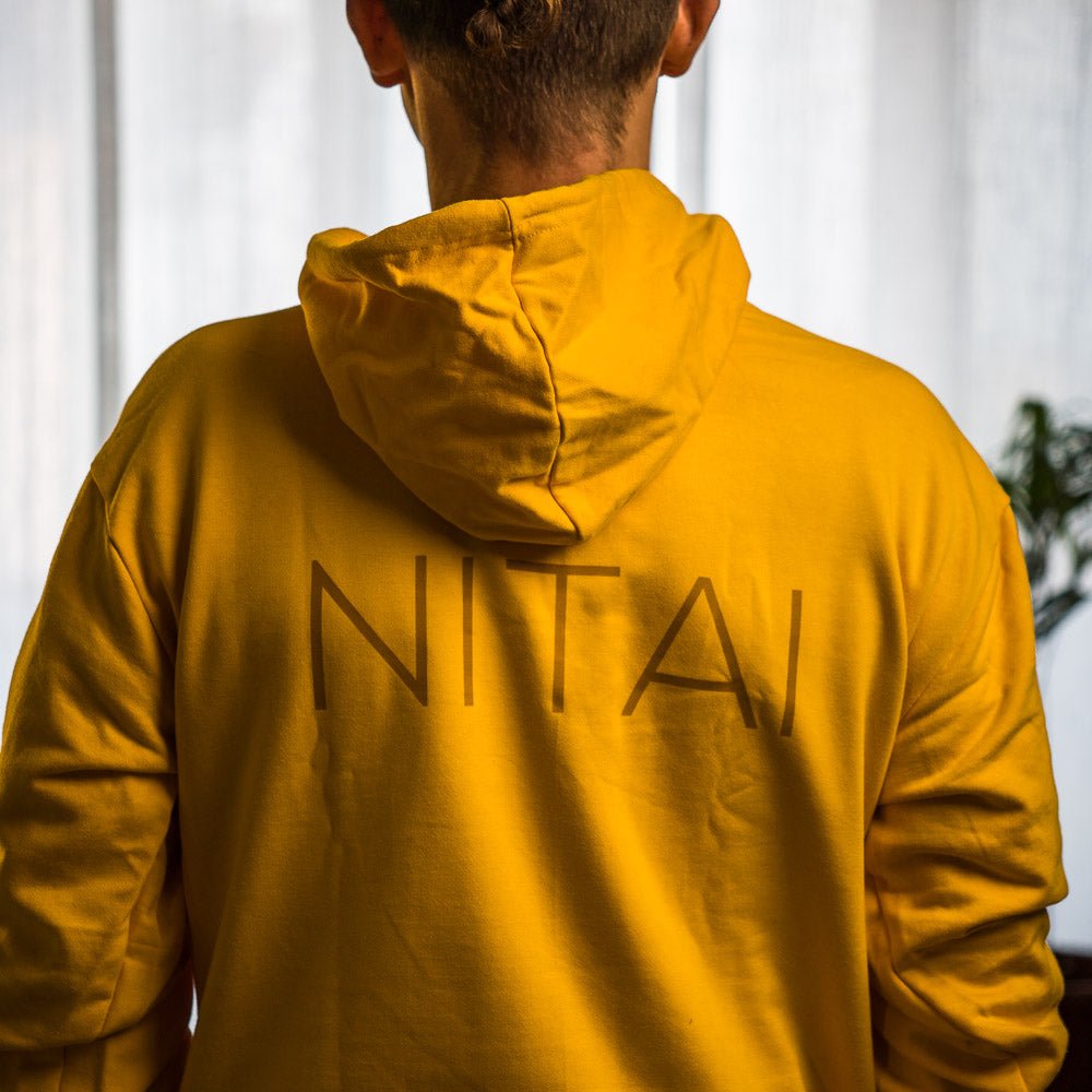 Hoodie "Gaura Nitai" Golden - I Love Mayapur