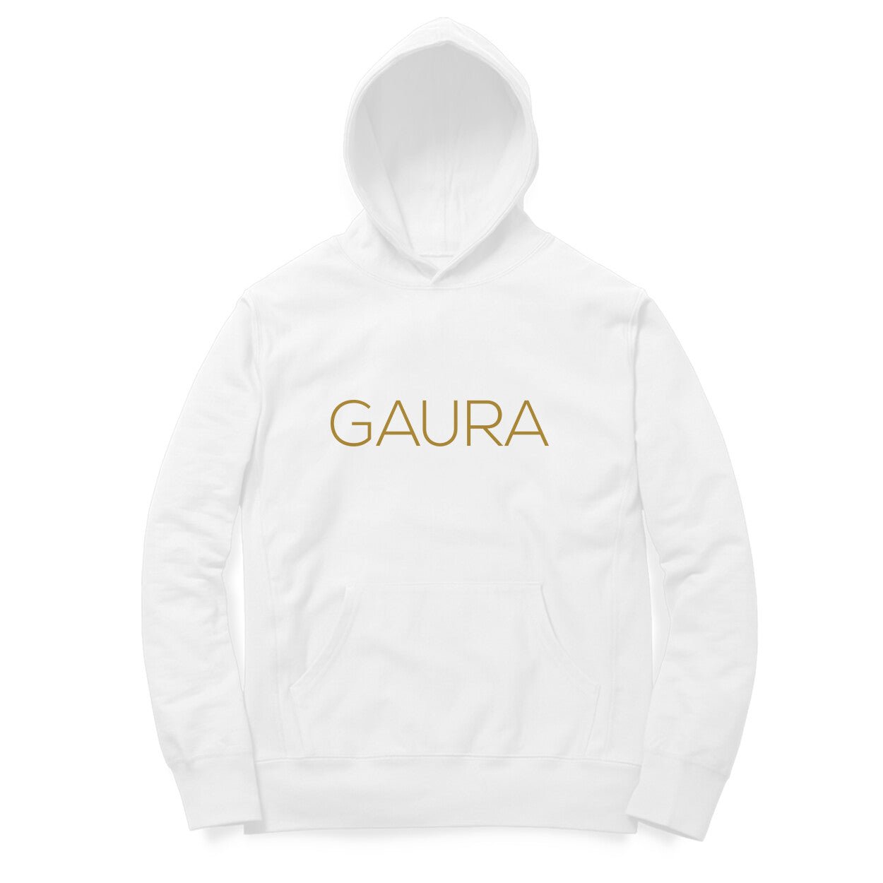 Hoodie "Gaura Nitai" Golden - I Love Mayapur