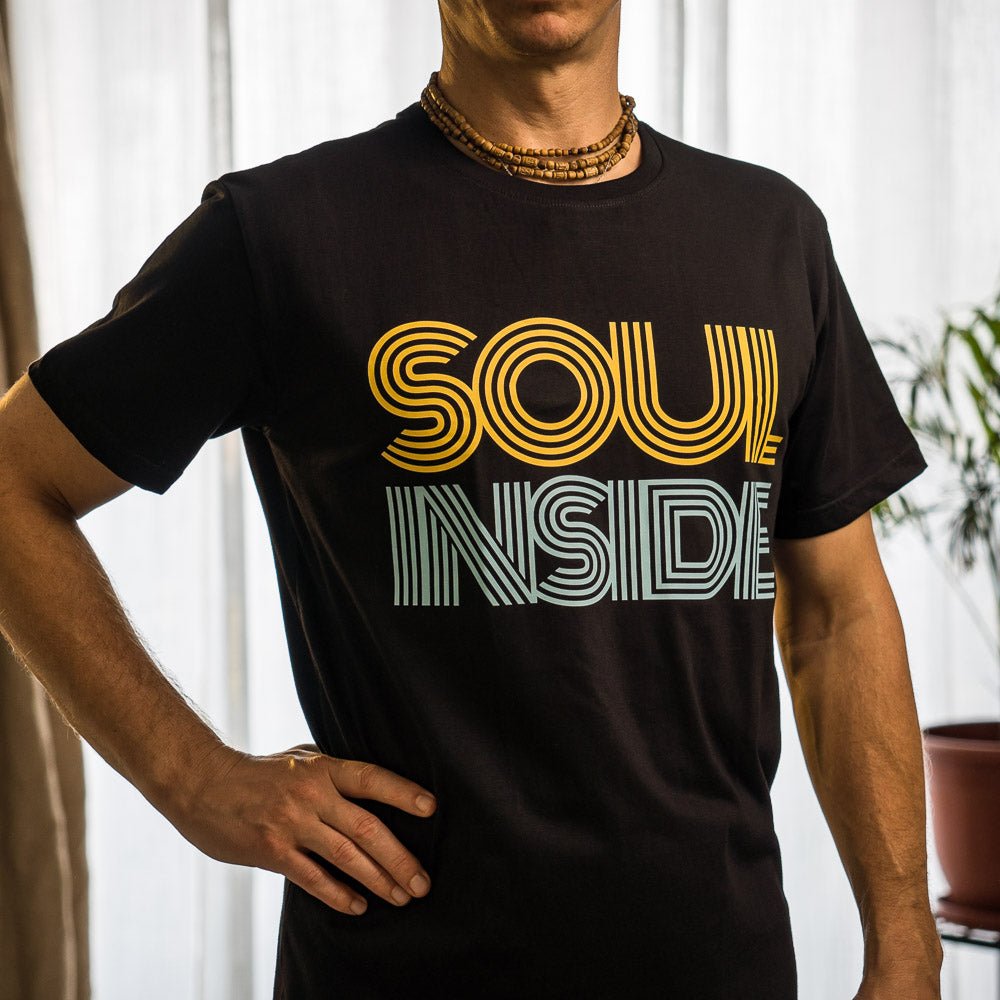 Men's T-shirt "Soul inside" - I Love Mayapur