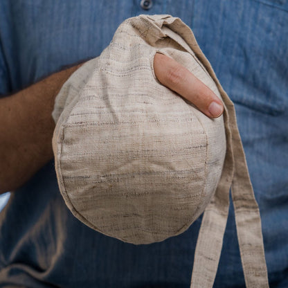 Silk Beadbag - I Love Mayapur